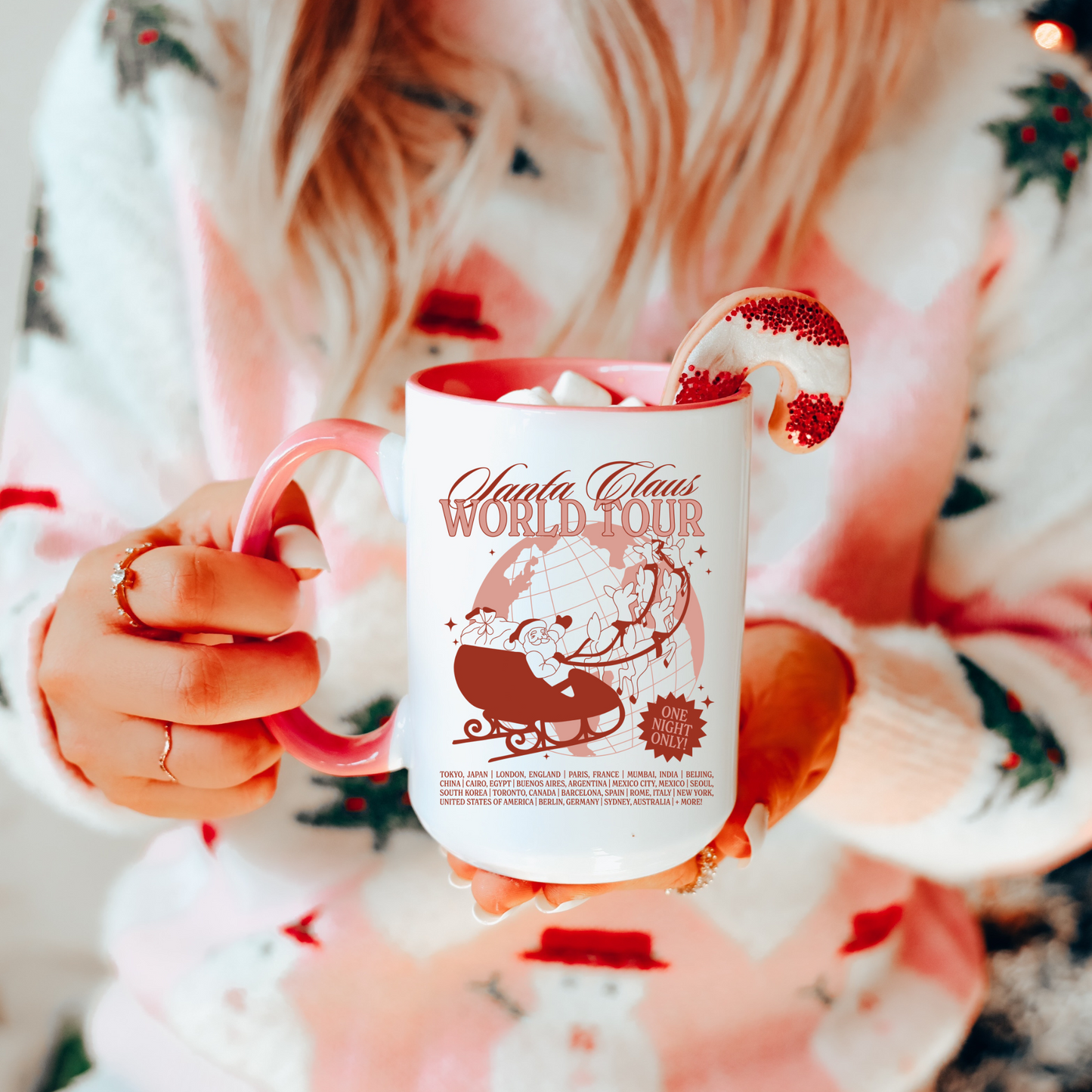 Santa Claus World Tour Ceramic 15oz Mug