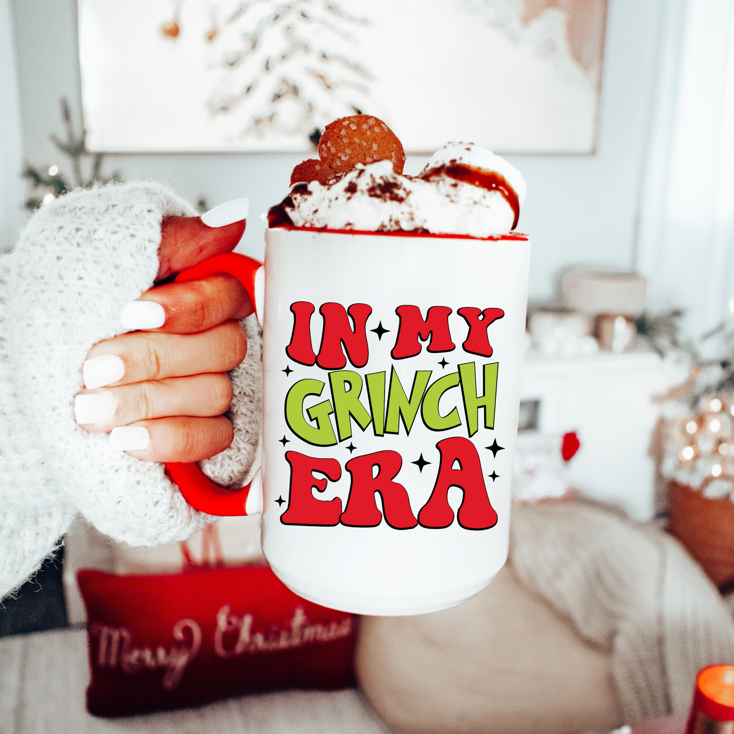 In My Grinch Era Ceramic 15oz Mug