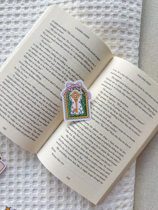 Fantasy Key Frame Vinyl Sticker