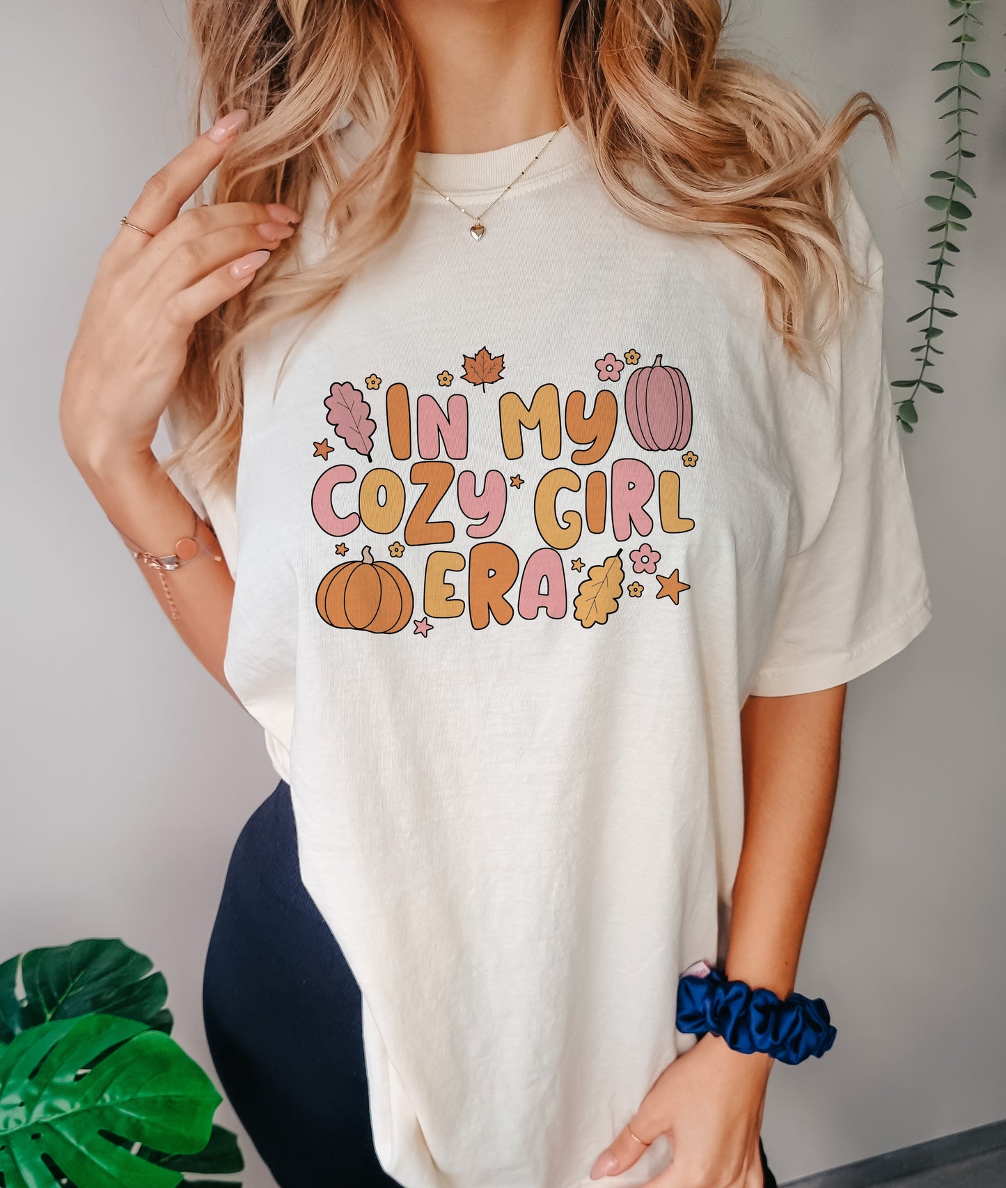 In My Cozy Girl Era Tee (Comfort Colours)