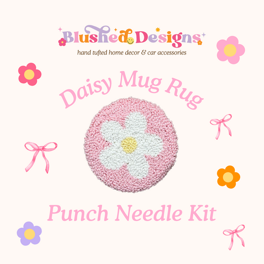 Make Your Own Daisy Mug Rug Box