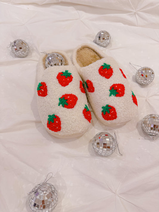 Strawberry Slippers