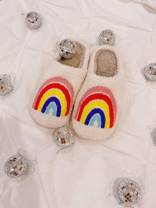 Rainbow Slippers