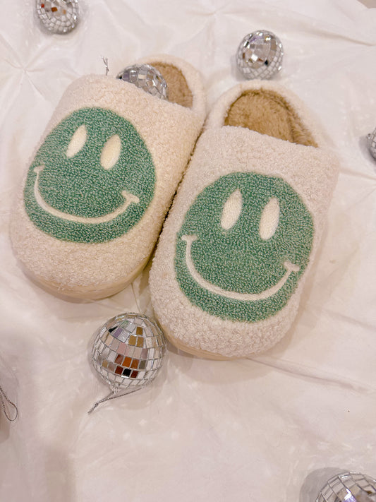 Happy Slippers: Sage Green