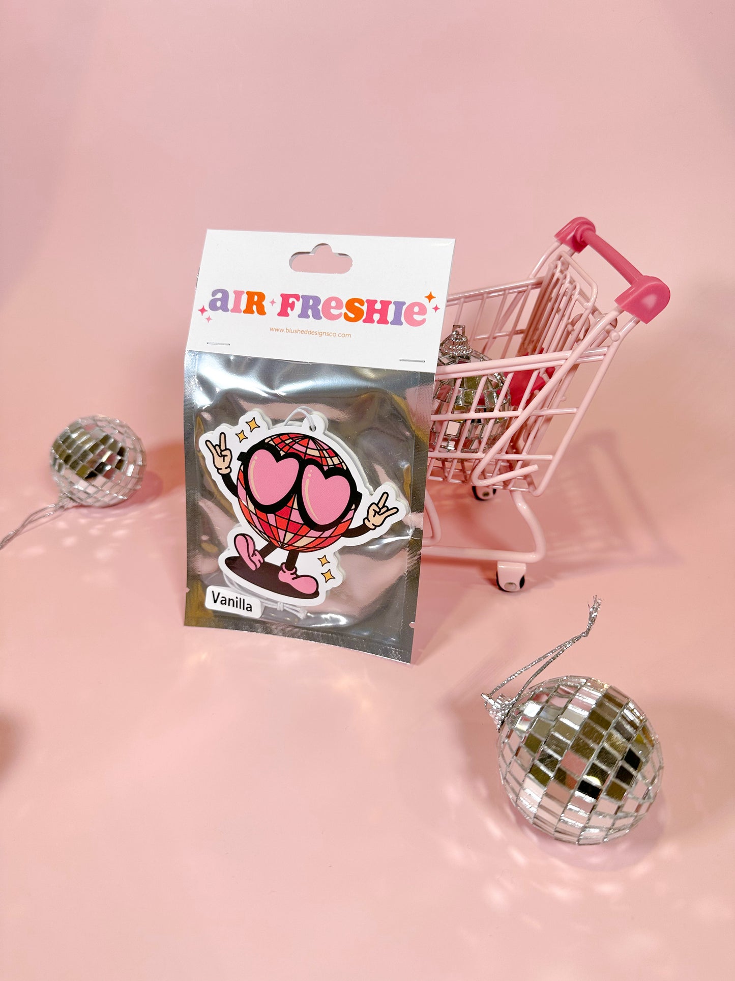 Groovy Disco Ball Air Freshener (Vanilla Scent)
