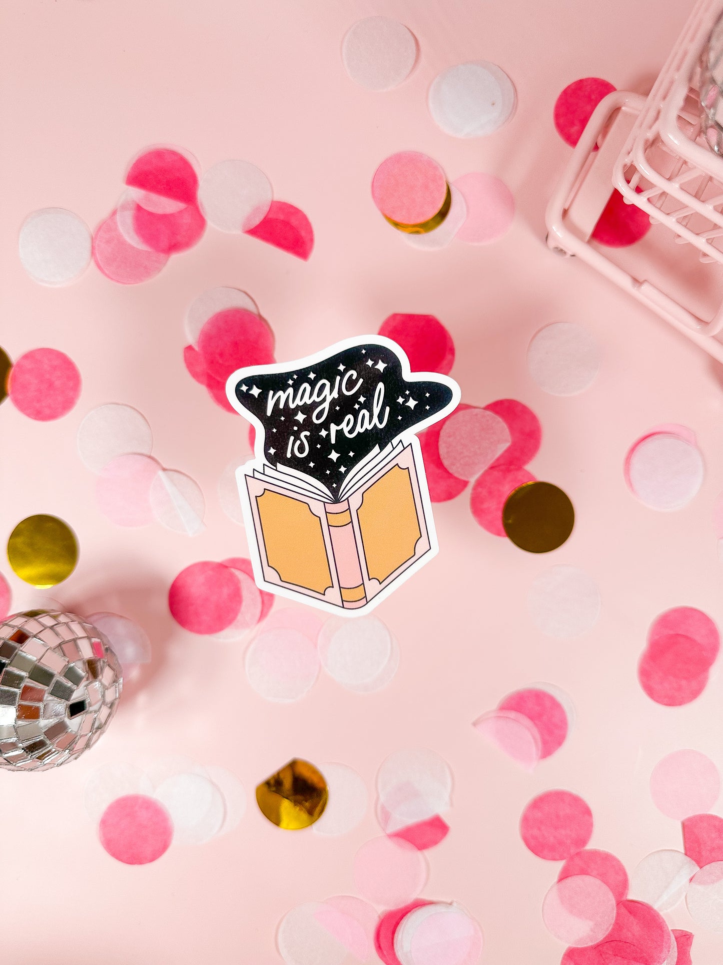 Magic Is Real Vinyl Sticker