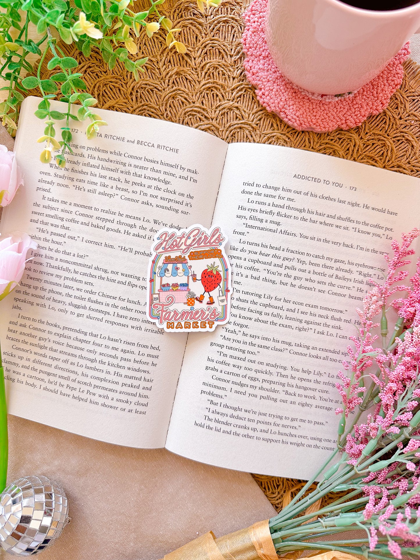 Support Your Local Farmers Market Vinyl Sticker