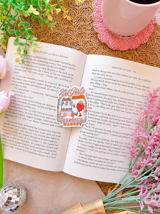 Support Your Local Farmers Market Vinyl Sticker