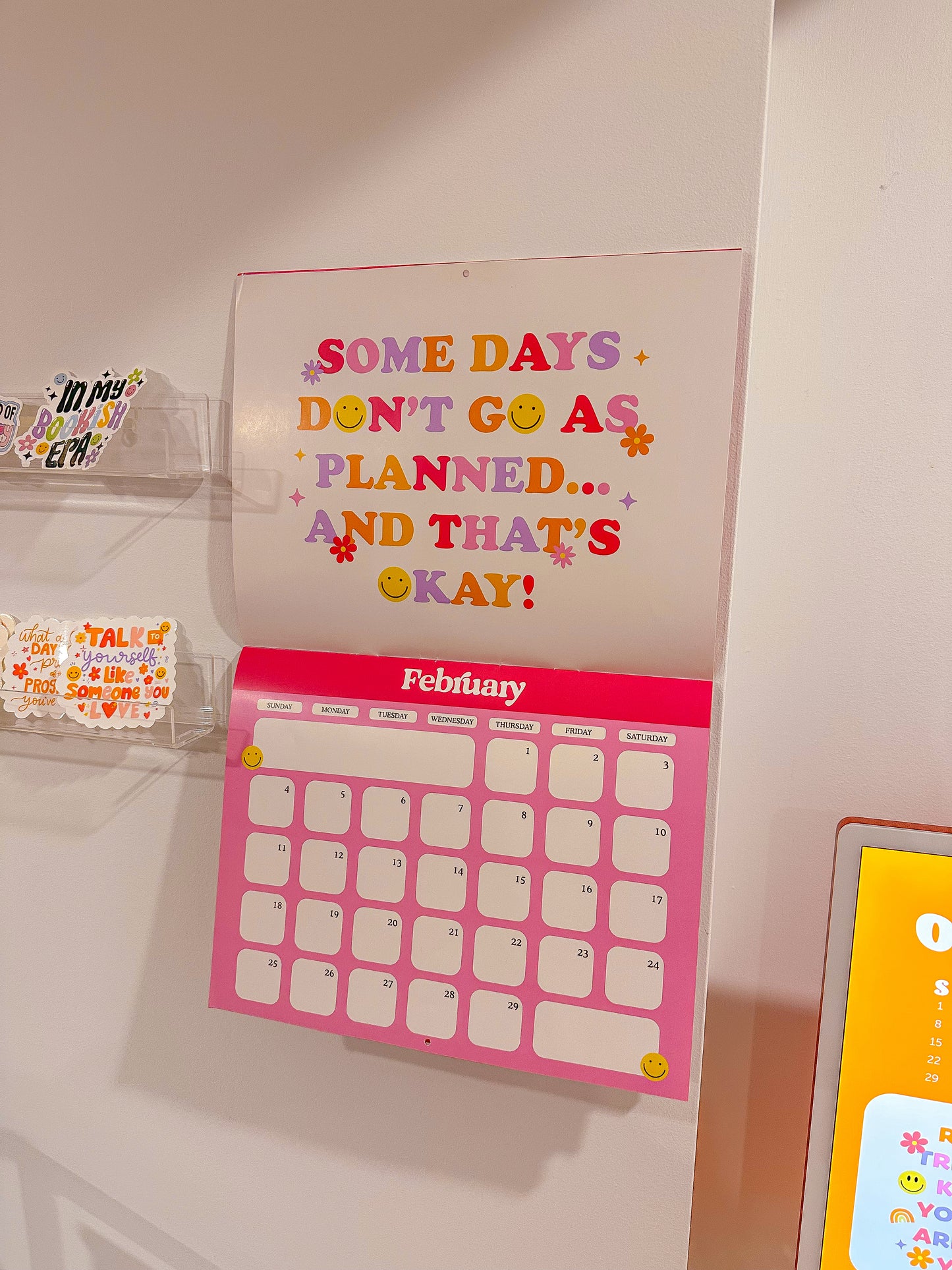 The 2024 Happy Words Wall Calendar