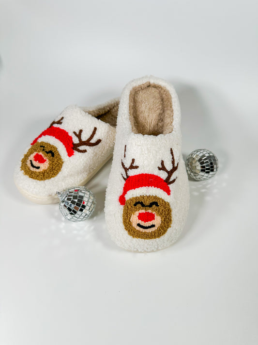 Reindeer Slippers