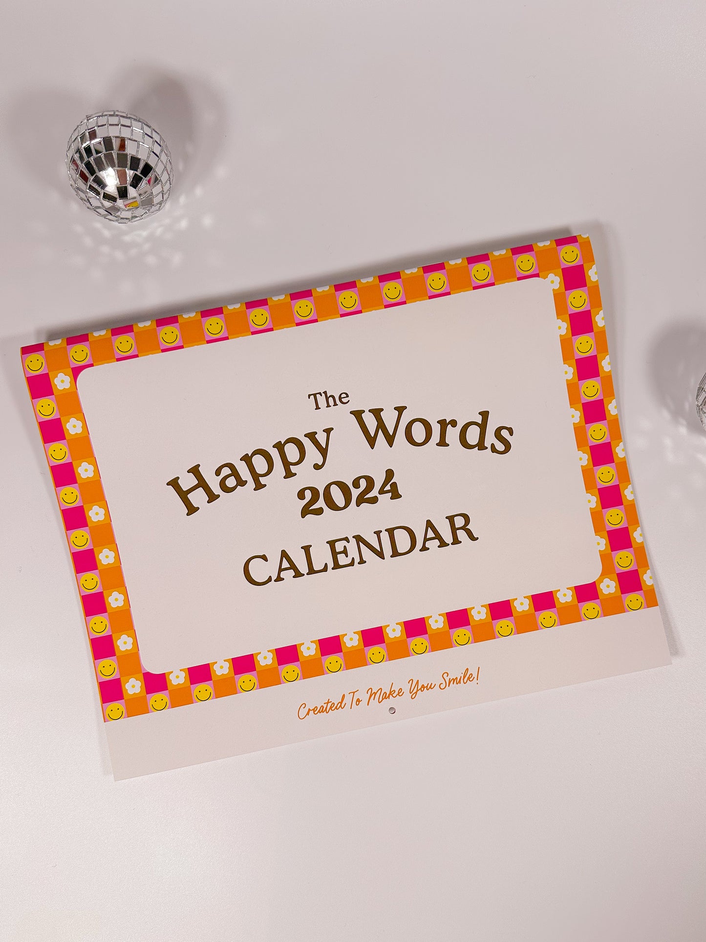 The 2024 Happy Words Wall Calendar