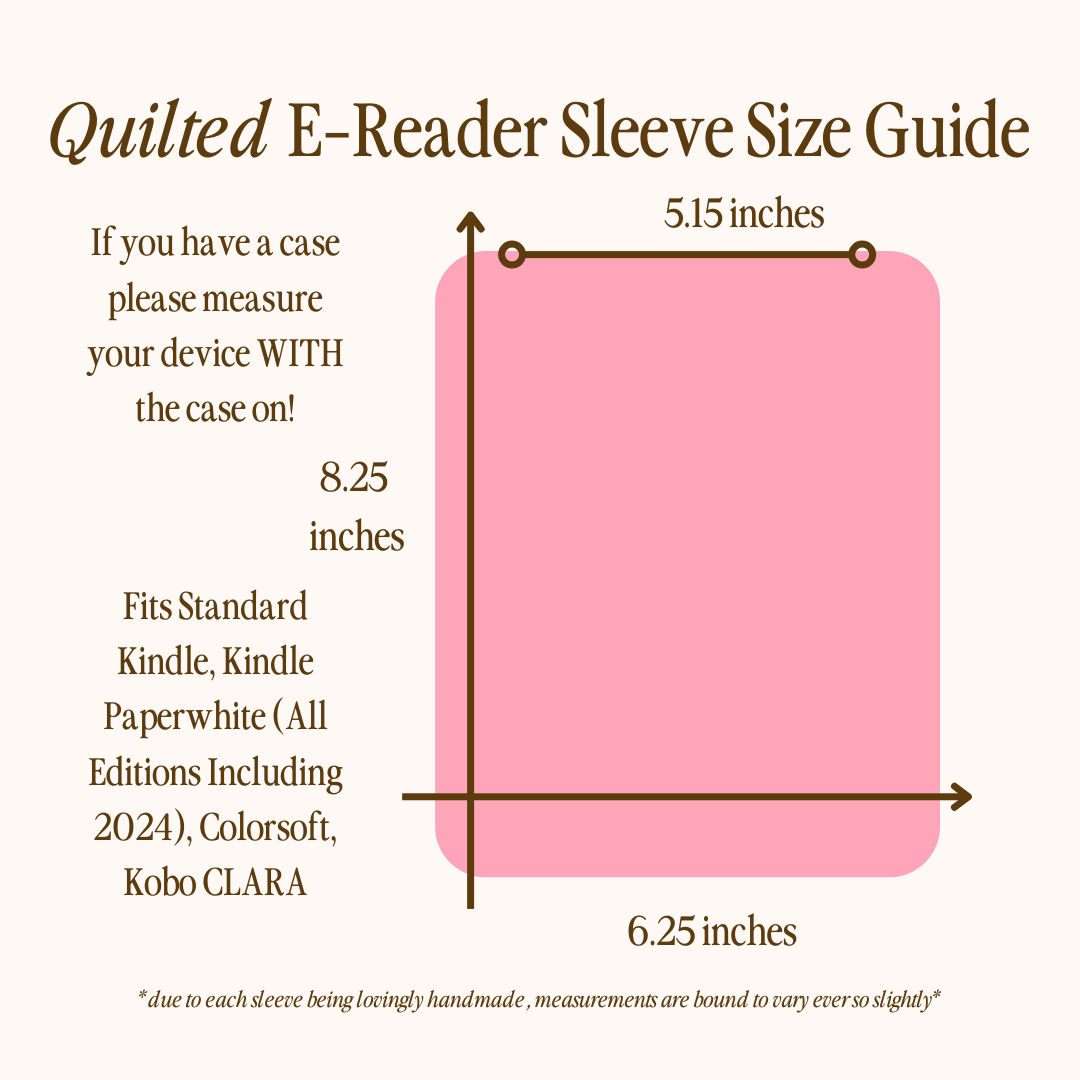 Sunday Best E-Reader Sleeve