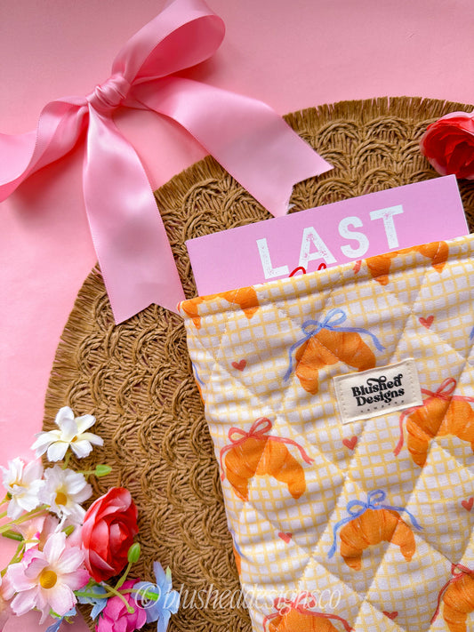 Sunday Best Quilted Book Sleeve