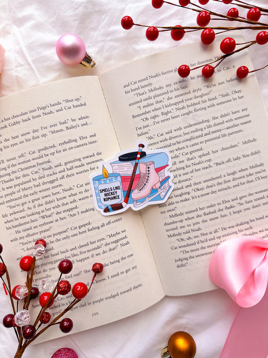 Hockey Romance Vinyl Sticker