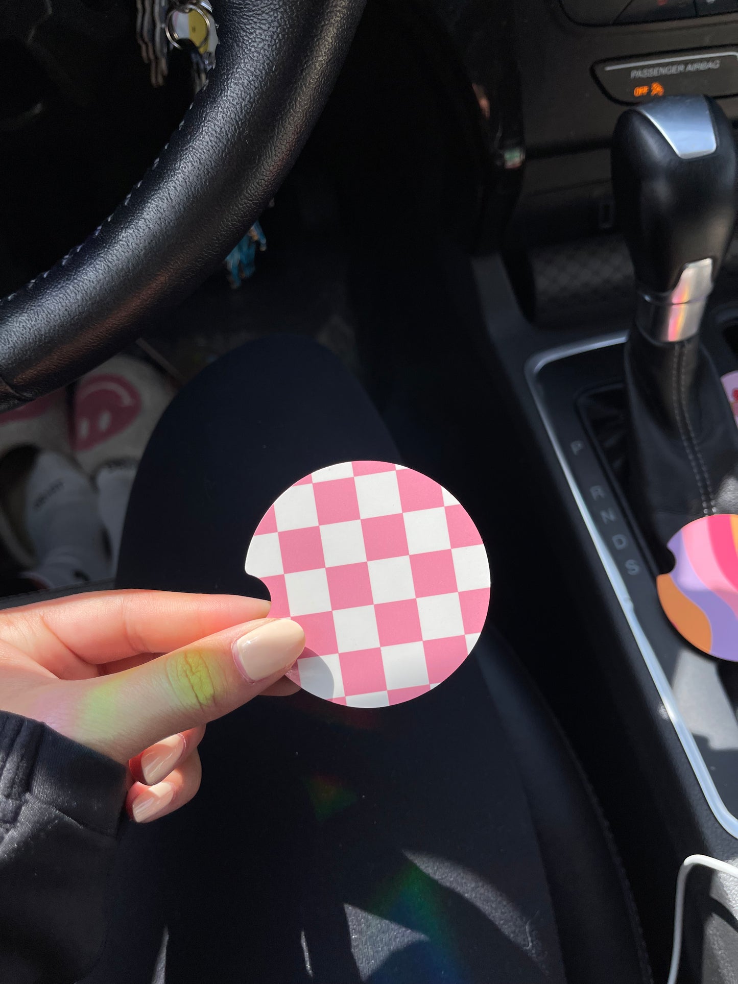 Car Cup Holder Coasters (Set of 2)