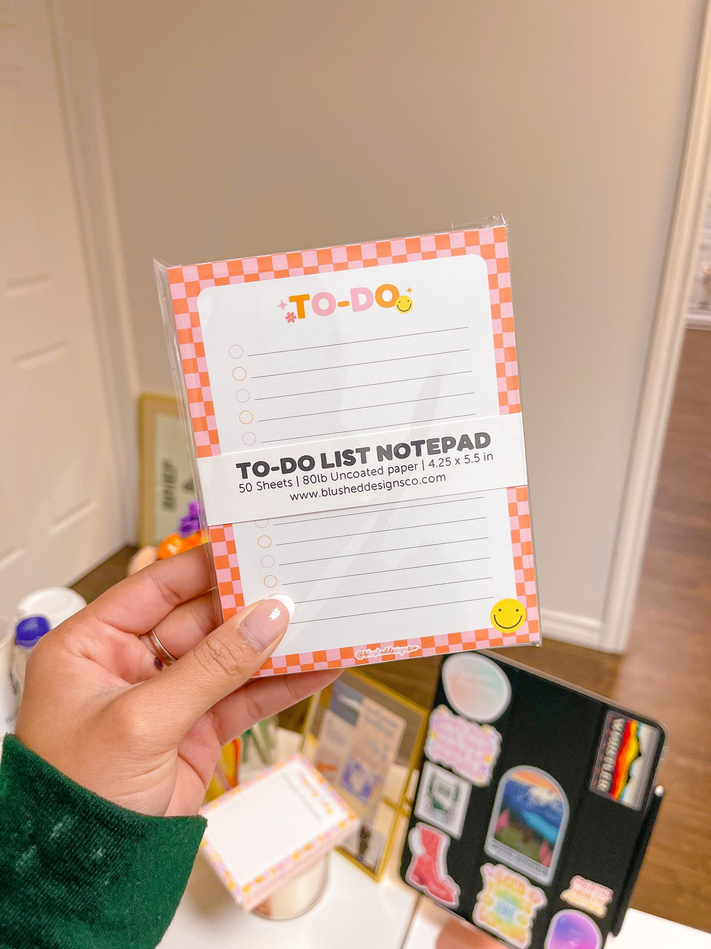 Checker To-Do List Notepad