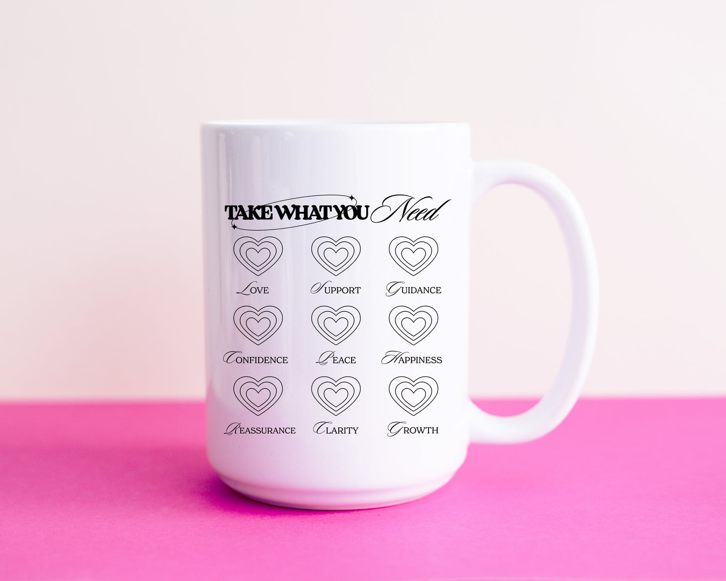 Take What You Need Ceramic 15oz Mug