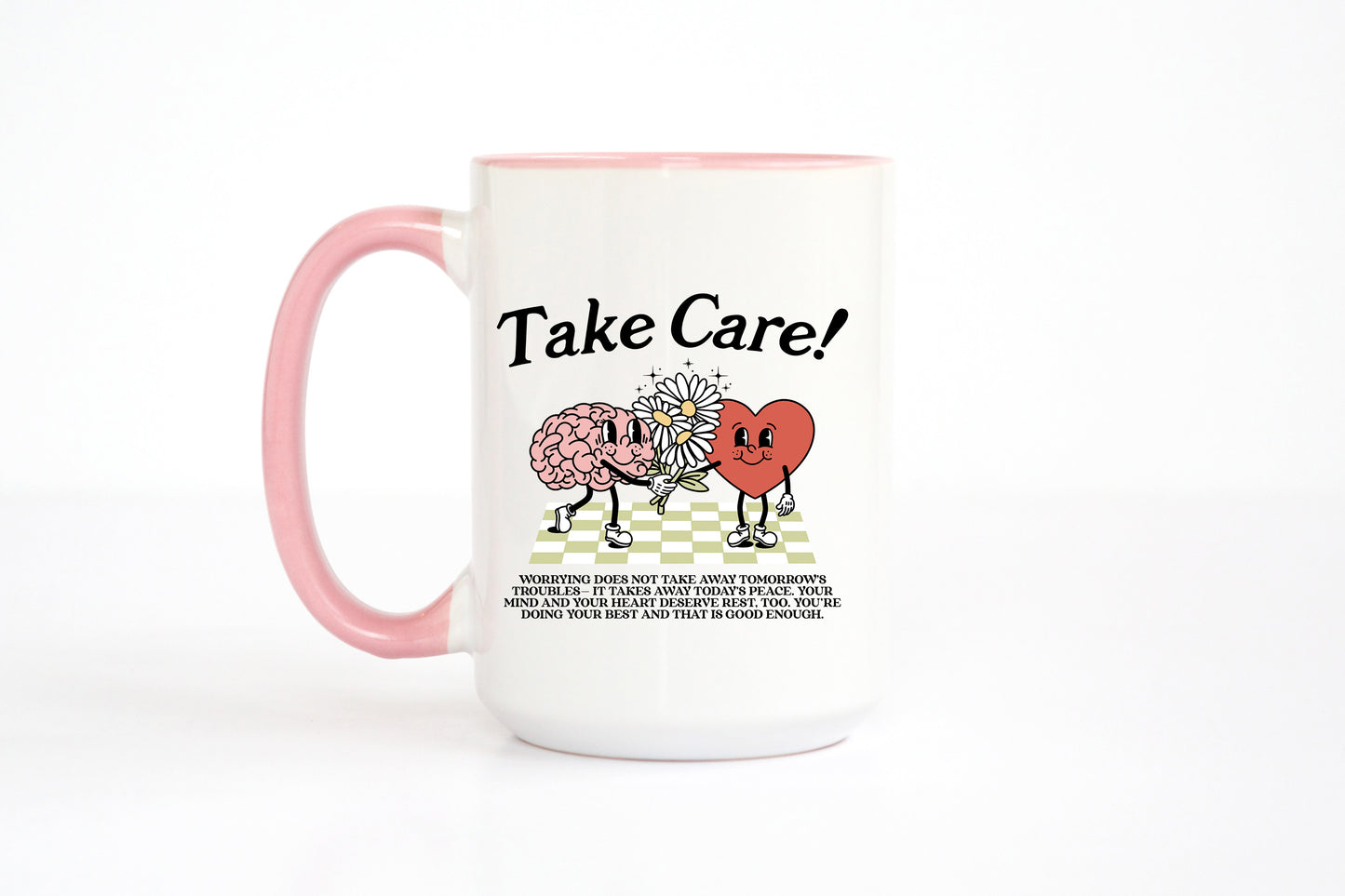 Take Care Ceramic 15oz Mug