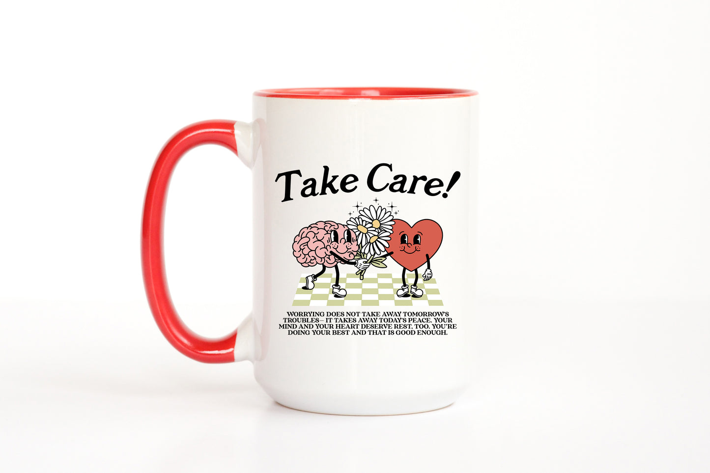 Take Care Ceramic 15oz Mug