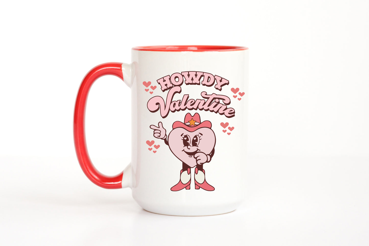 Howdy Valentine Ceramic 15oz Mug