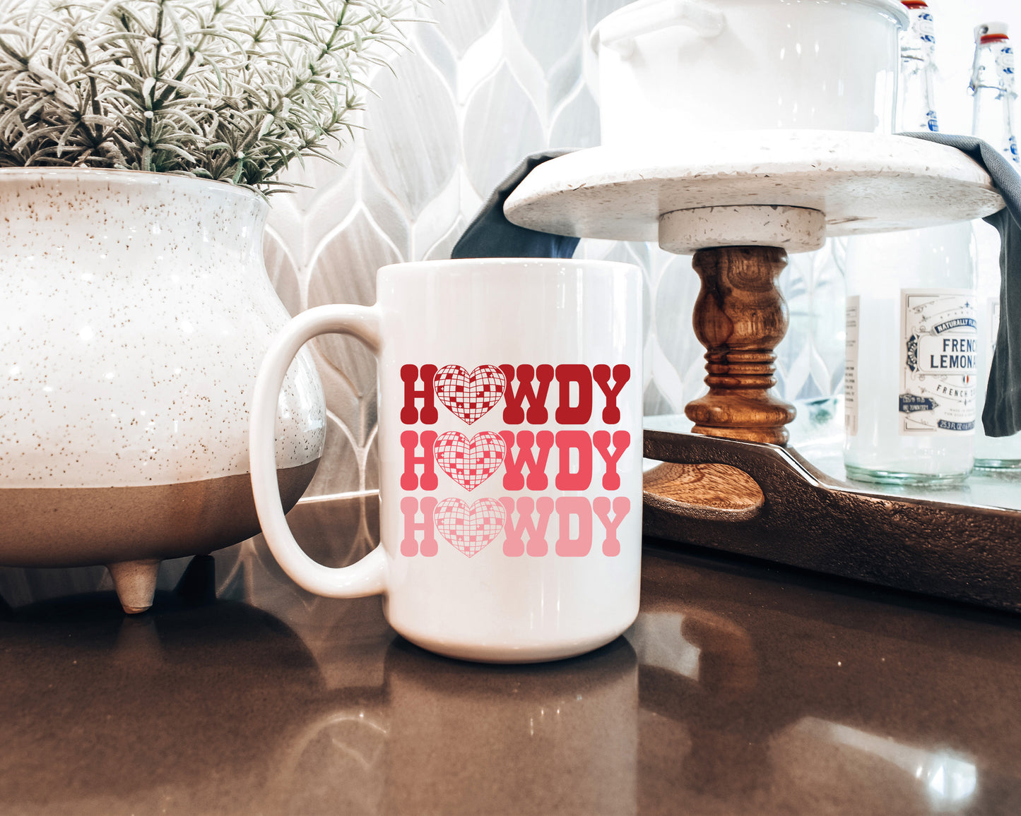 Howdy Disco Ceramic 15oz Mug