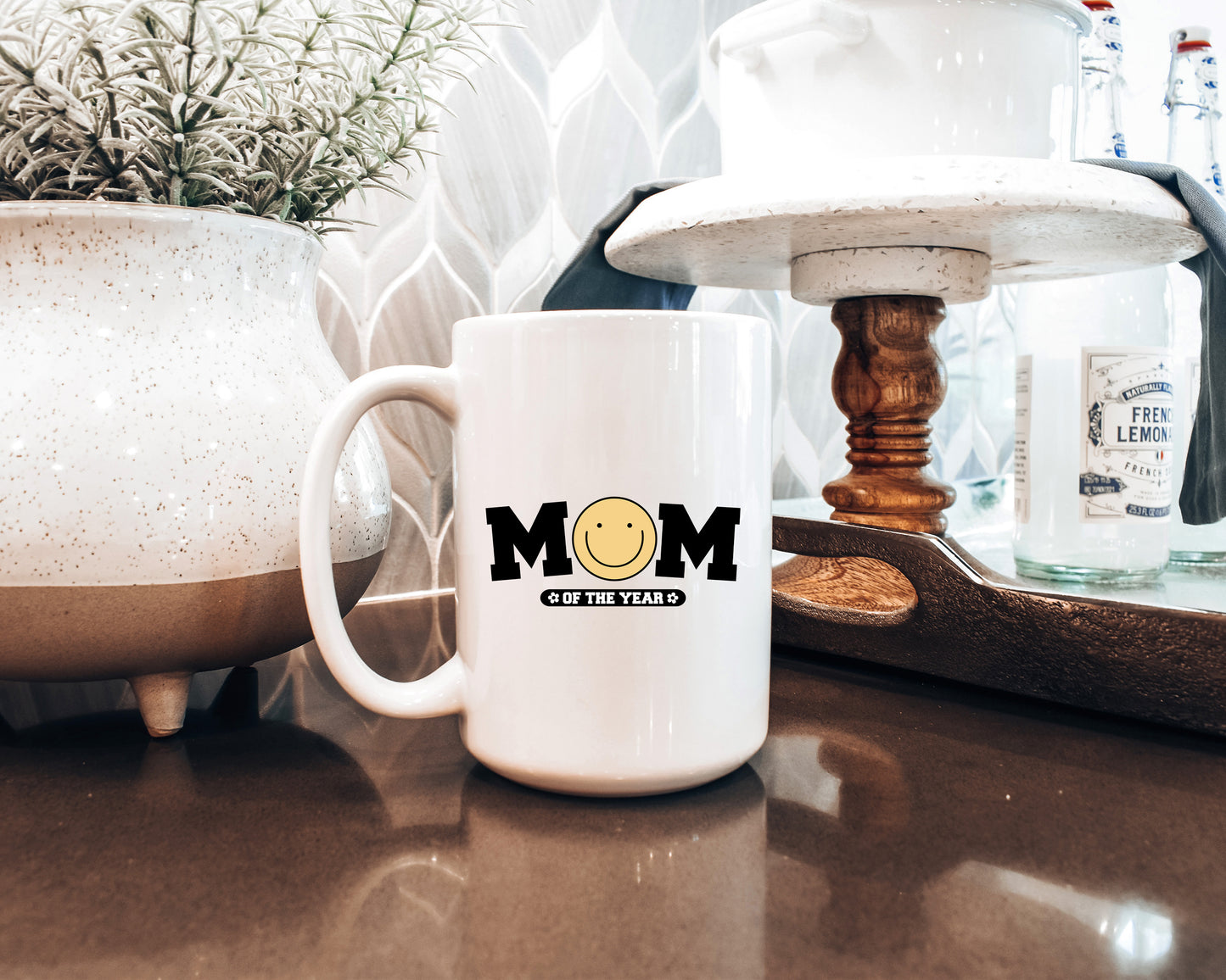 Mom of the Year Ceramic 15oz Mug
