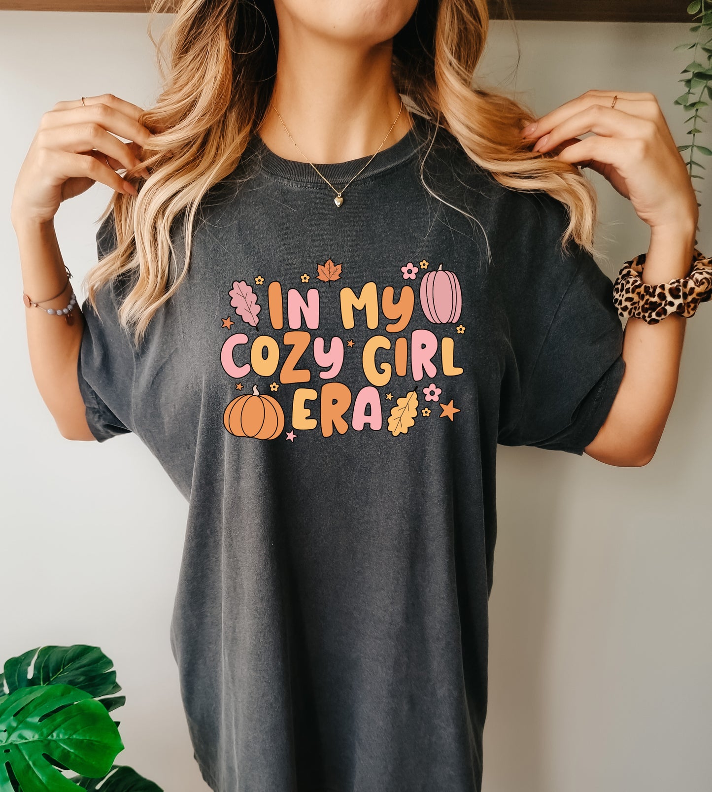 In My Cozy Girl Era Tee (Comfort Colours)
