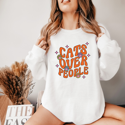 Cats Over People Crewneck