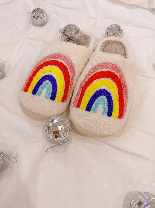 Rainbow Slippers