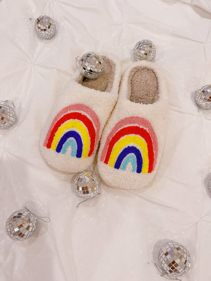 Rainbow Slippers
