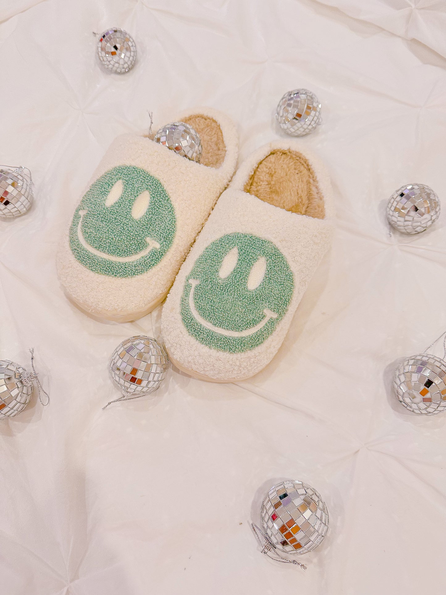 Happy Slippers: Sage Green