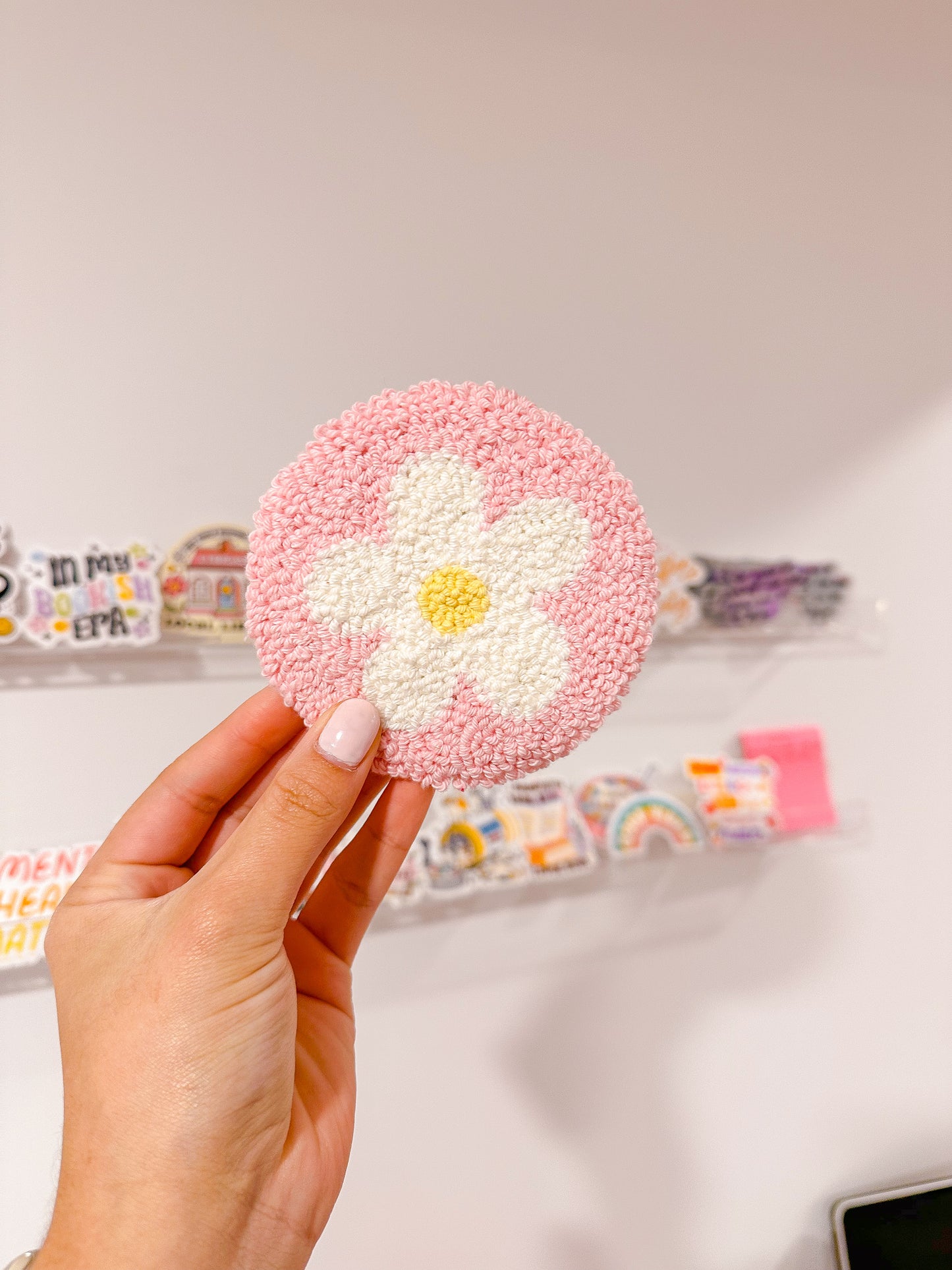Make Your Own Daisy Mug Rug Box