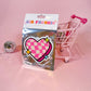Checkered Heart Air Freshener (Chanel Scent)