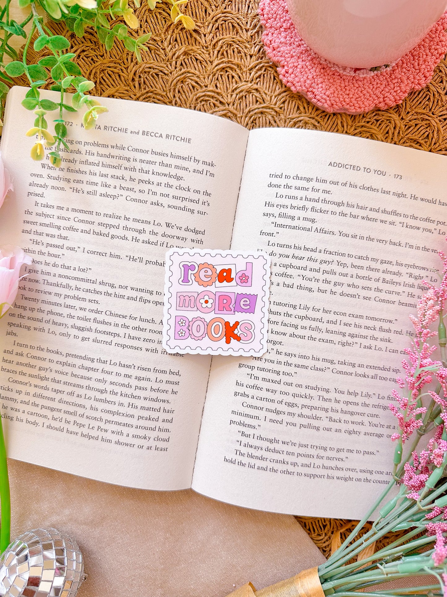 Read More Books Vinyl Sticker