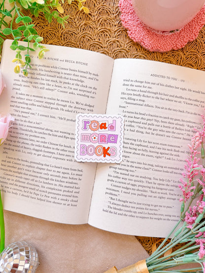 Read More Books Vinyl Sticker