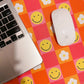 Happy Checker Desk Pad