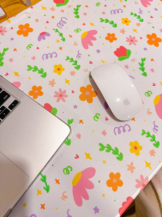 Dainty Florals Desk Pad