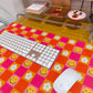 Happy Checker Desk Pad