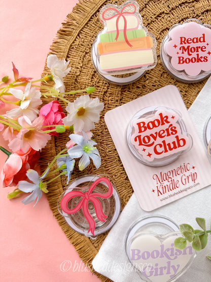 Book Lovers Club MagSafe Kindle Grip