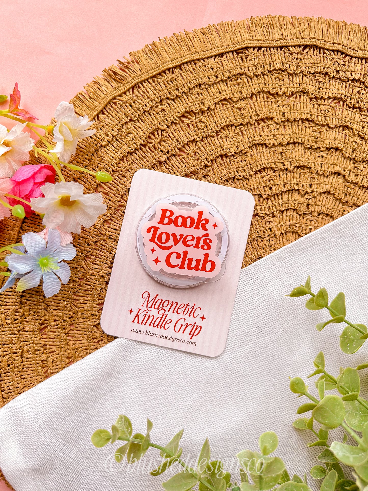 Book Lovers Club MagSafe Kindle Grip