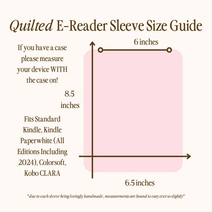 Bryony E-Reader Sleeve