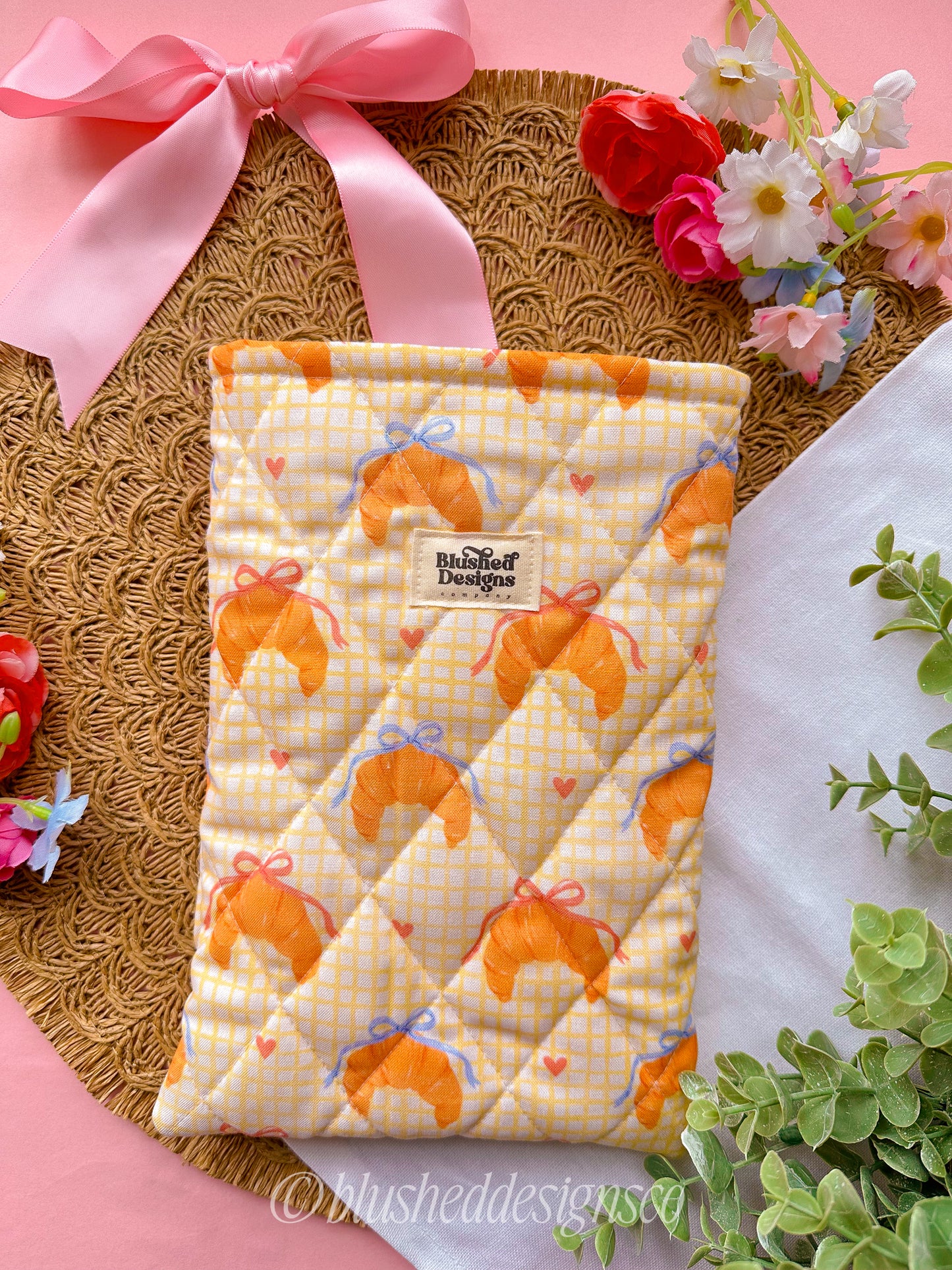 Sunday Best Quilted Book Sleeve