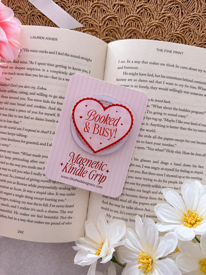 Booked & Busy MagSafe Kindle Grip