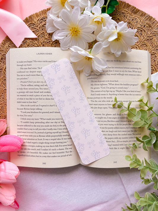 Rue Linen Bookmark