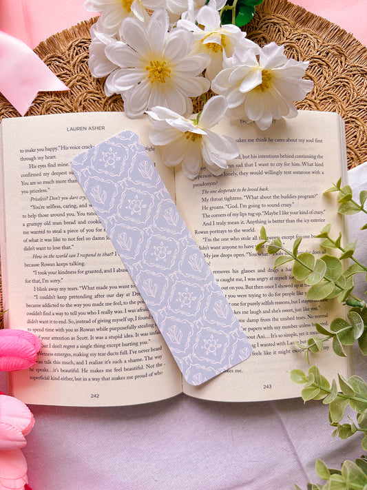 Bluebell Linen Bookmark