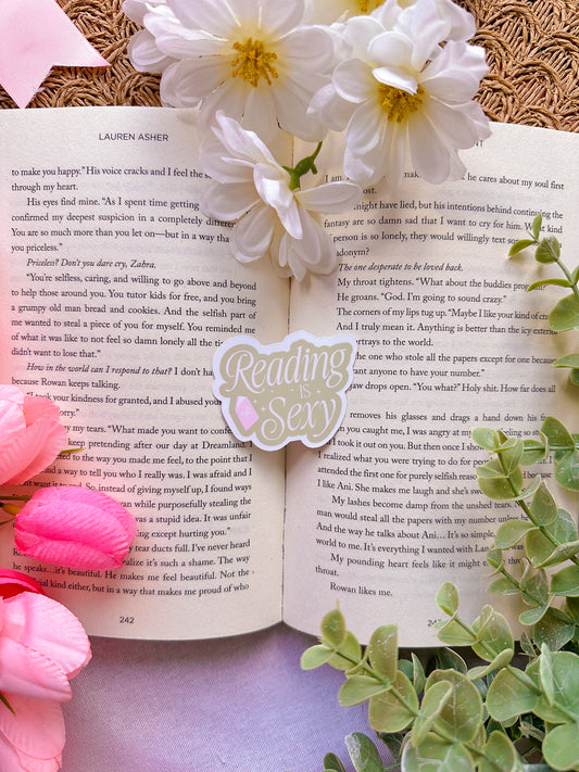 Reading is Sexy Vinyl Sticker