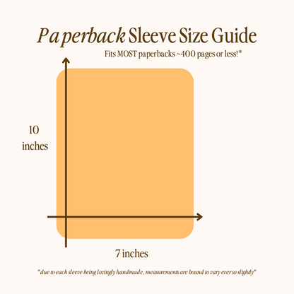 Violet Book Sleeve