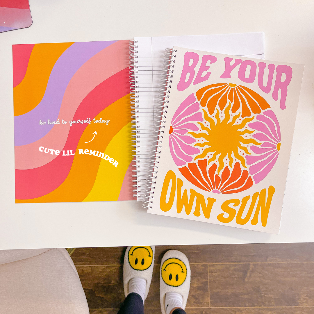 Be Your Own Sun Spiral Notebook