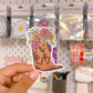 Groovy Cowboy Boots Vinyl Sticker