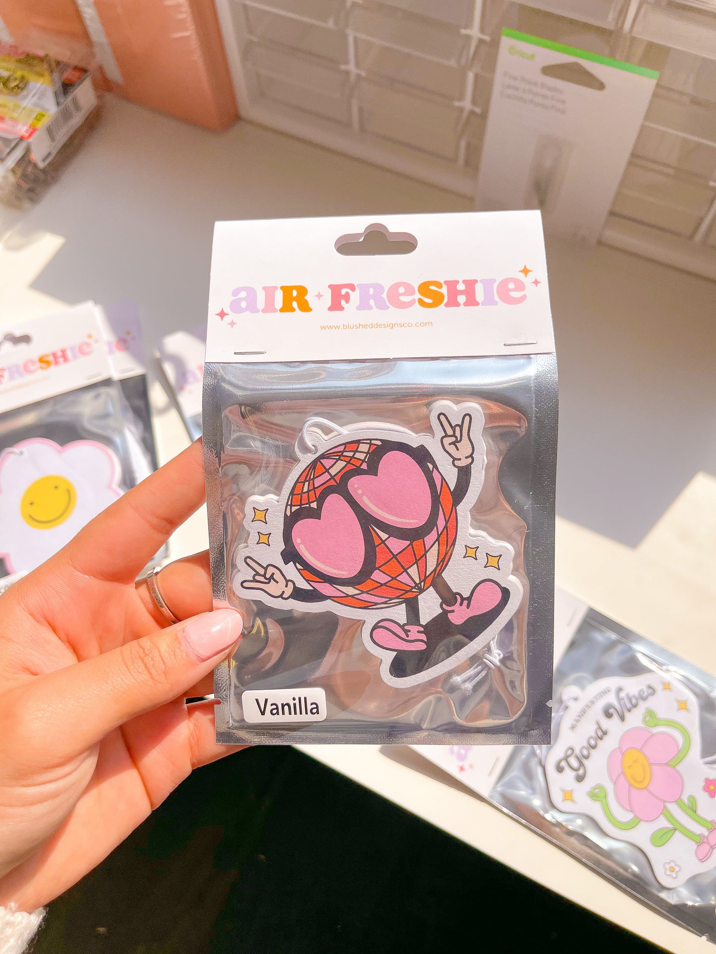 Groovy Disco Ball Air Freshener (Vanilla Scent)
